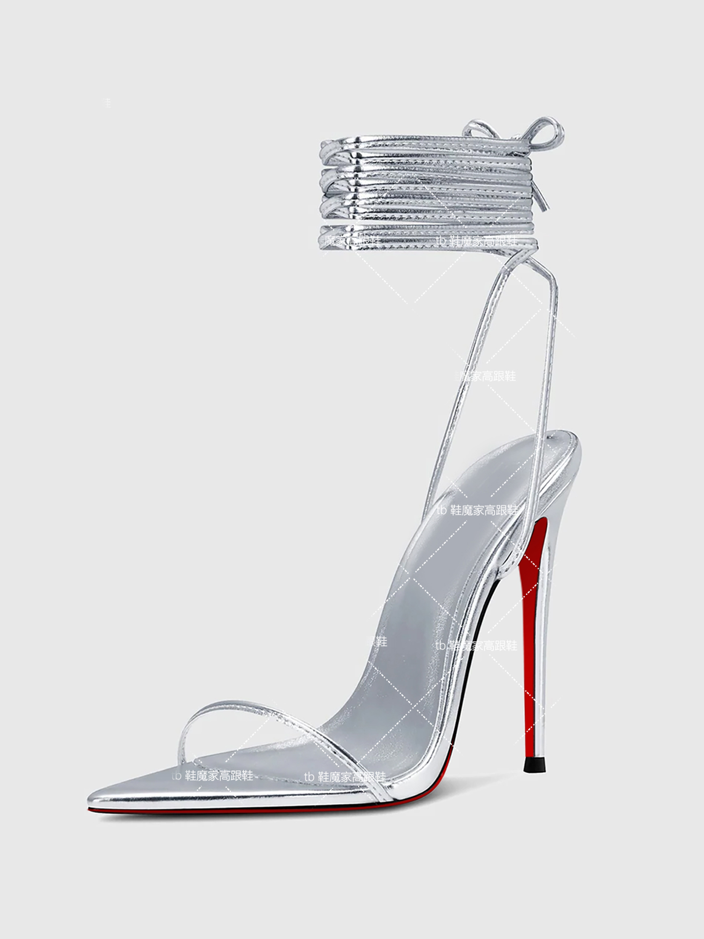 New 12cm Pointed Thin Cross St - огляд і ціна Casual Sandal Leather